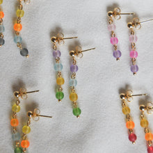 Load image into Gallery viewer, Pastel Waterfall Studs