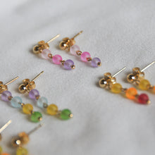 Load image into Gallery viewer, Pastel Waterfall Studs