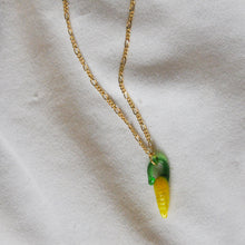 Load image into Gallery viewer, Lampwork Corn Necklace