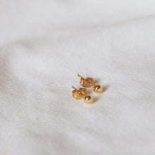 Load image into Gallery viewer, Gold Ball Studs