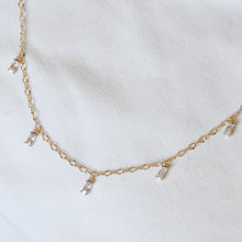 Load image into Gallery viewer, Tiny Rectangle Necklace