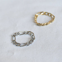 Load image into Gallery viewer, Chunky Figaro Chain Rings