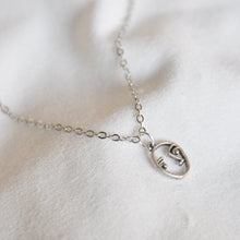 Load image into Gallery viewer, Abstract Face Necklace