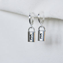 Load image into Gallery viewer, Padlock Earrings