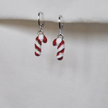 Load image into Gallery viewer, Candy Cane Earrings