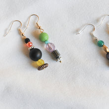Load image into Gallery viewer, Mismatched Beaded Earrings