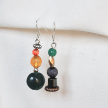 Load image into Gallery viewer, Mismatched Beaded Earrings