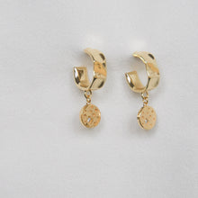 Load image into Gallery viewer, Chunky Disk Hoops