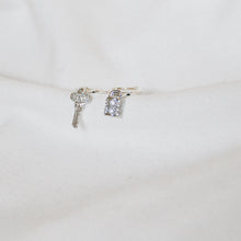Load image into Gallery viewer, Lock & Key Earrings