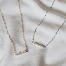 Load image into Gallery viewer, Pearl Bar Necklace