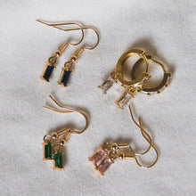 Load image into Gallery viewer, Tiny Rectangle Earrings
