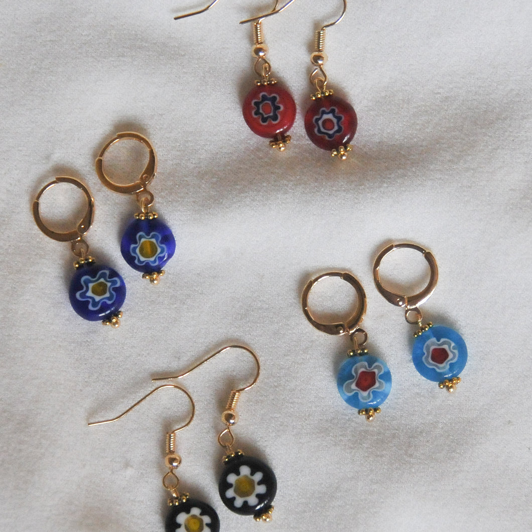 Millefiori Earrings