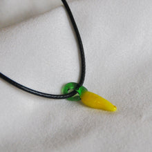 Load image into Gallery viewer, Lampwork Corn Cord Necklace
