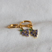 Load image into Gallery viewer, Grape Earrings
