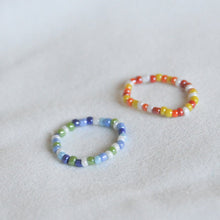 Load image into Gallery viewer, Colourful Beaded Rings
