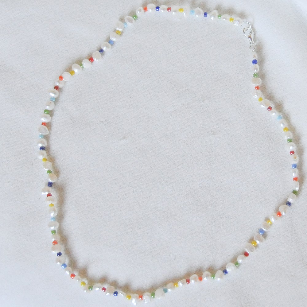 Confetti Pearl Necklace