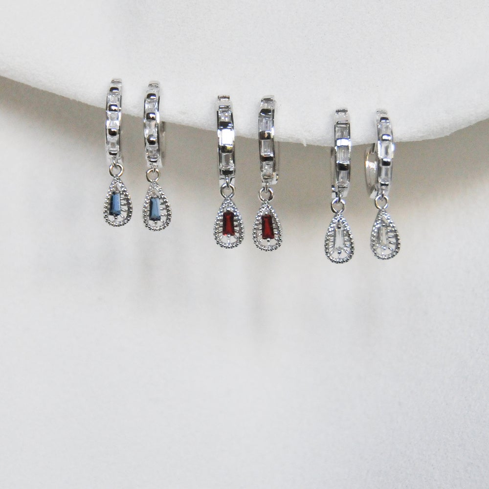 Teardrop Hoops