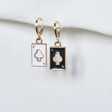 Load image into Gallery viewer, Ace of Clubs Earrings
