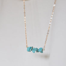 Load image into Gallery viewer, Gemstone Bar Necklace
