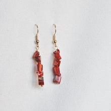 Load image into Gallery viewer, Red Stack Earrings
