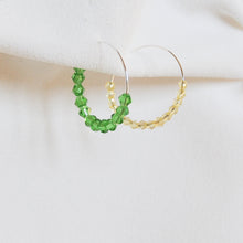 Load image into Gallery viewer, Beaded Hoops
