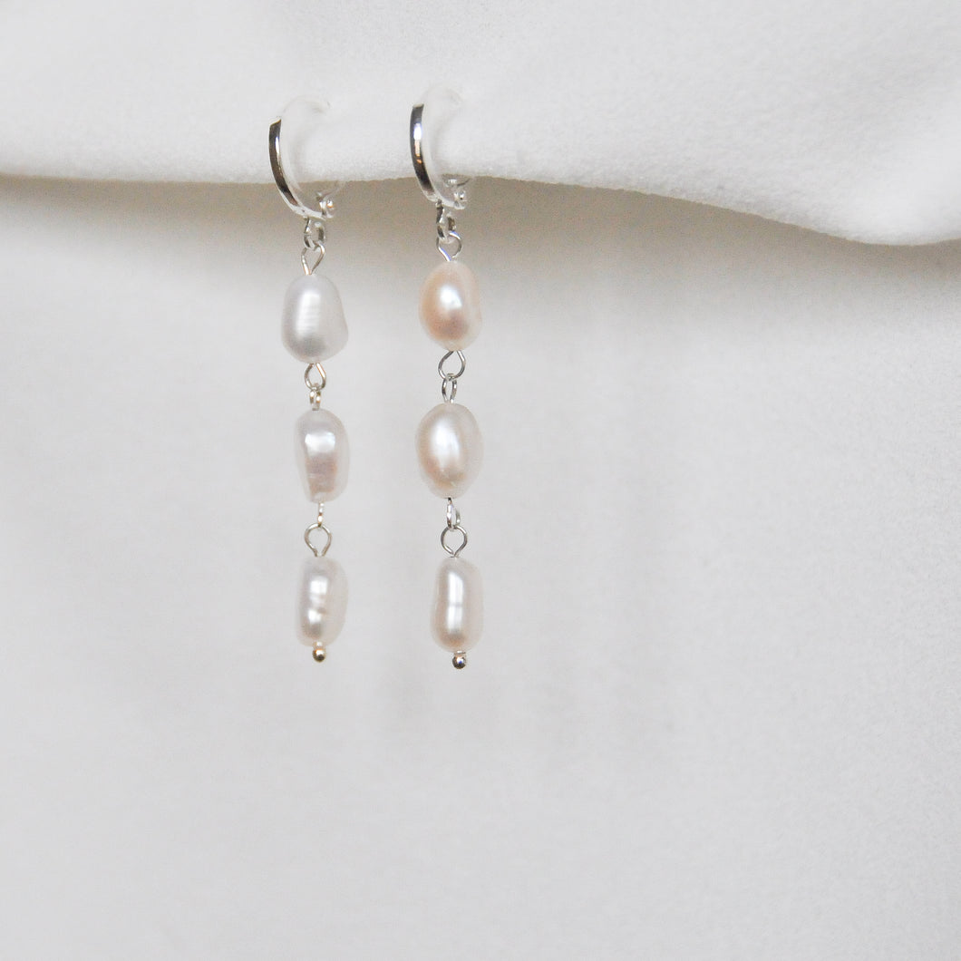 Pearl Link Earrings