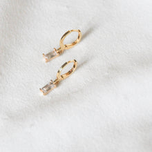 Load image into Gallery viewer, Tiny Rectangle Earrings
